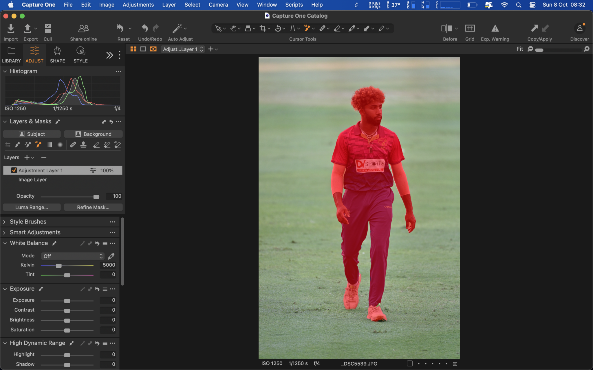 Capture One's AI Masking