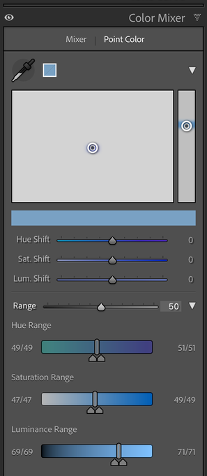 Lightroom's Point Color